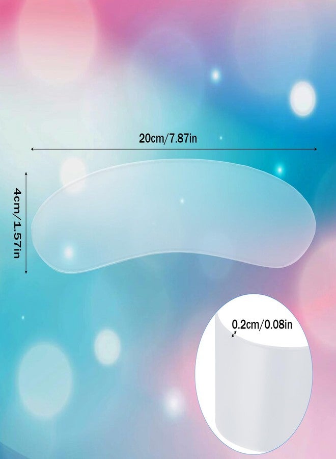Penitue 5pcs Silicone Neck Wrinkle Patches, Reusable Anti-Aging Silicone Pads for Neck Wrinkles Overnight Skin Firming & Tightening Smooth Fine Lines & Creases - Image 2